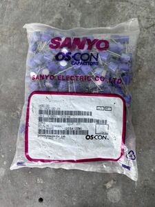 SANYO OS-CON 20V 100uF 新品未使用 三洋電機　電解コンデンサ　 200pcs 1パック 在庫保管品