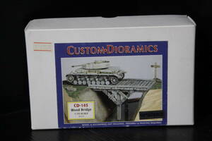 絶版入手不可＜ORDNANCE MODELS 1/35ウッドブリッジ(木製橋)CD-145 ＞プラモデル、戦車(AFV)、ガレージキット、定価8000円(当時)