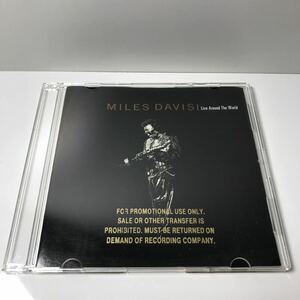 CD 超レア品 非売品 MILES DAVIS - LIVE AROUND THE WORLD マイルス・デイビス デイヴィス ジャズ　_(R1)