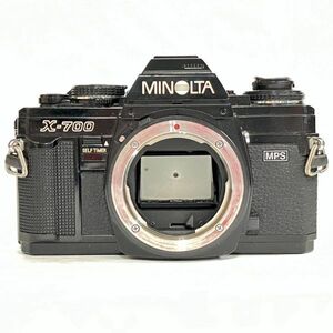 CDM824K MINOLTA ミノルタ 一眼レフフィルムカメラ X-700 ボディ ブラック系