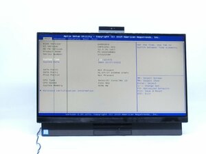 中古 一体型パソコンNEC　PC-DA400MAB3　CORE8世代i3　4GB　BIOSまで表示　縦線あり　　ジャンク品　　送料無料