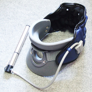 インフレータブル頸椎牽引ネックサポート装具