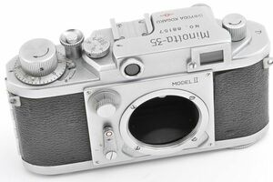 Minolta-35 MODEL II ミノルタ ３５ モデル Ⅱ Lマウント L39 千代田光学 Minolta 35 CHIYODA KOGAKU 日本製 JAPAN 2 ２