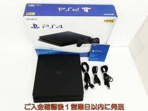 【1円】PS4 本体/箱 セット 500GB ブラック SONY PlayStation4 CUH-2200A 初期化/動作確認済 M02-390yy/G4