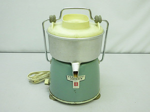 ★sz1097　富士電機　ジューサー　J164　FUJIDENKI dJUICER　インテリア　昭和レトロ　ヴィンテージ　アンティーク　通電確認済★