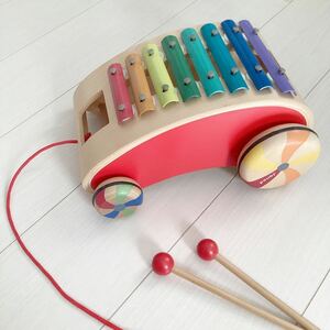 Xylo Roller ジャノー　シロローラー　鉄琴トイ　プルトーイ　木製玩具　音　木のおもちゃ
