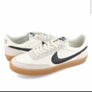 NIKE KILLSHOT 2 LEATHER 【J.CREW】 ナイキ キルショット 2 レザー SAIL/OIL GREY/GUM YELLOW 432997-121サイズ26.5cm