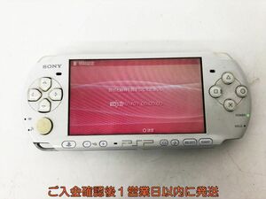 【1円】SONY PlayStation Portable PSP-3000 本体 ホワイト 未検品ジャンク バッテリーなし EC45-908jy/F3