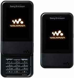 【未使用品】Xmini (W65S) ブラック×ブラック 携帯電話 ガラケー 白ロム au SONY 付属品多数