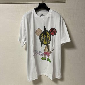 SAINT MICHAEL セントマイケル Travis Scott x SAINT MICHAEL 半袖 Tシャツ ホワイト L 中古 TN 1