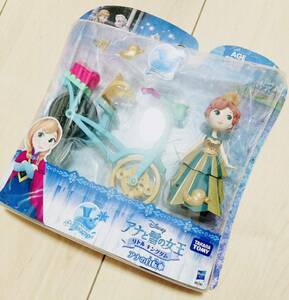 新品 ディズニープリンセス アナと雪の女王 リトルキングダム アナの自転車 着せ替え人形 フィギュア ドール セット
