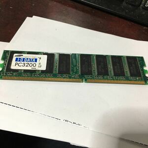 【PC周辺機器】 I O DATA PC3200 DR400-512MB 512MB メモリー