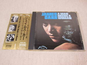 中古CD # ジェイムス・カー　ア・マン・ニーズ・ア・ウーマン　帯付き　JAMES CARR A MAN NEEDS A WOMAN