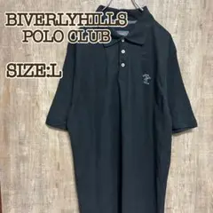 BIVERLYHILLS POLOCLUB ビバリーヒルポロクラブ　ポロシャツ黒