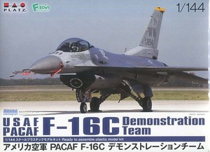プラッツ PF40 1/144 アメリカ空軍 PACAF F-16C デモンストレーションチーム