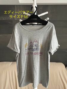 エディーバウアー　 レディース　スポーツレジャーアウトドアー　 Tシャツ　サイズPM MからL 2 3回使用程度で美品