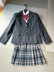 ナイスクラップ　NICECLAUP　制服　M61 卒業式 女の子 入学式 スカート　フォーマルスーツ　中学生小学生　ブルーネイビー紺　発表会160