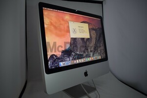 【ジャンク/現状品】Apple iMac 20インチ Early2008 MB323J/A C2D-2.4GHz/4GB/HDD320GB 中古品