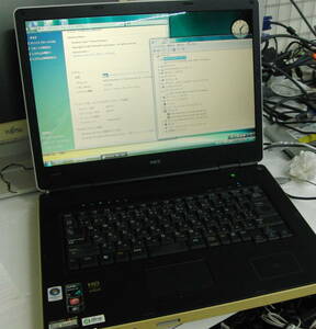 NEC LL550/R AthlonX2 QL-60 WindowsVISTA ノートPC
