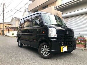 売切★車検R6年12月/走行87200km★仕事に趣味に大活躍！H26年式エブリィVジョインターボ★内外装そうじ済み綺麗/機関快調