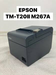 ◆ EPSON TM-T20Ⅱ サーマルレシートプリンタ M267A ブラック エプソン ★