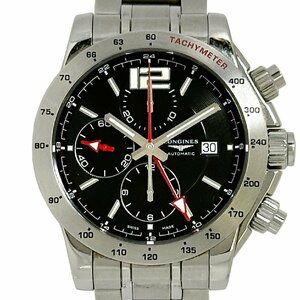 値下げ LONGINES ロンジン L3.670.4.56.6 Sports Admiral Chronograph スポーツ アドミラル クロノグラフ ブラ