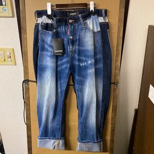 【新品】DSQUARED2 デザインデニム 48 Mサイズ