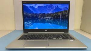 中古ノートパソコン★Windows10★HP Core i5-8265U/@1.80GHz/8GB/M.2 128GB/15インチ以上★