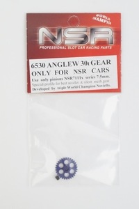 新品 NSR 1/32 ANGLEW 30t GEAR ONLY FOR NSR CARS アングルワインダー ギア 6530 スロットカー