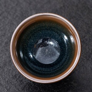 抹茶碗 抹茶茶碗 天目茶碗 曜変天目茶碗 茶道具 お茶碗 国宝 茶道 茶碗 窯変天目茶碗 油滴天目 茶道具 茶器 初心者 酒器 陶芸用品 lh113