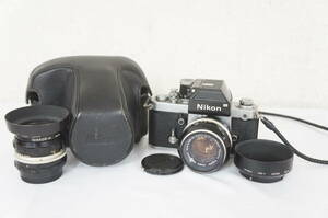Nikon ニコン F2 フォトミック シルバー フィルムカメラ NIKKOR-S Auto F1.4 50mm レンズ 等 まとめてセット 1104266011