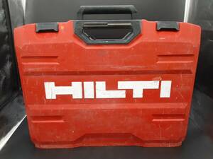 ta0415/01/54 ジャンク 軸ブレ有の為 動作確認済 HILTI ヒルティ 充電式ロータリーハンマドリル TE30-A36 バッテリーXI 1円スタート 