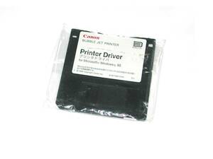 Canon BUBBLE JET PRINTER PrinterDriver フロッピー プリンタドライバ Windows95