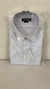 未開封品 SAN LAZZARO　形態安定ワイシャツ　ホワイト　41-半袖　5SL010M 2202m95