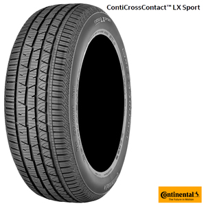 送料無料 コンチネンタル SUV 承認タイヤ CONTINENTAL CrossContact LX Sport 255/60R18 112V XL FR J LR 【4本セット新品】