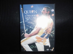 DVD■QUEEN クイーン &FREDDIE MERCURY 真実のHISTORY DVD BOOK■