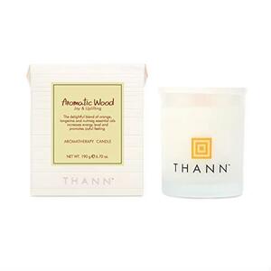 ◆送料無料 タン(THANN) タン アロマティックキャンドル AW(Aromatic Wood) 190g 限定特価