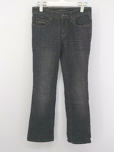 ◇ DKNY JEANS ダナキャランニューヨーク ストレッチ ジーンズ デニム パンツ サイズ26 ブラック レディース P