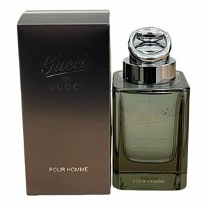 ★【GUCCI/グッチ】GUCCI BY GUCCI POUR HOMME プールオム EDT 90ml オードトワレ 香水 パフューム メンズ 元箱付き フレグランス★15291