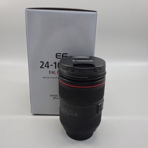 1円〜 Canon キヤノン EF 24-105mm f/4L IS II USM ※動作確認済み 現状品 箱付き レンズ 250-2682843【O商品】