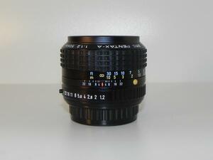 **中古良品　smc PENTAX-A 50mm / f 1.2 レンズ*