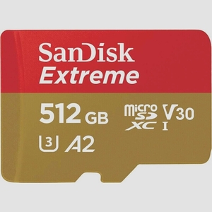 送料無料★サンディスクmicroSD 512GB UHS-I U3 V30 Full HD&4K SanDisk Extreme