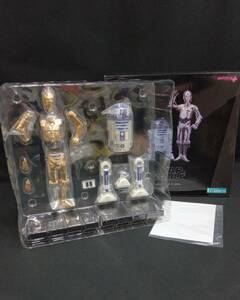 1円〜 [内未開封] KOTOBUKIYA ARTFX+ コトブキヤ アートエフエックス スターウォーズ R2-D2 & C-3PO 1/10 簡易組立フィギュア