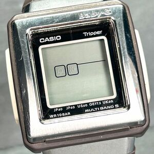 CASIO カシオ Baby-G ベビージー CASKET Tripper BGT-1800J-5 腕時計 タフソーラー 電波ソーラー デジタル 多機能 ブラウン スクエア