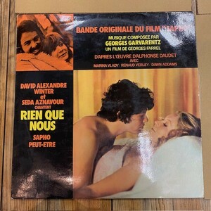 フランスオリジナル盤 / サントラ / SAPHO(哀愁のパリ) / Georges Garvarentz / LP / 920322T / Barclay / OST