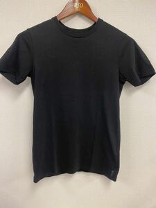 未使用 未開封 アルマーニ エクスチェンジ ARMANI EXCHANGE ストレッチ 半袖 クルーネック Tシャツ サイズXS ブラック 黒 メンズ 半袖