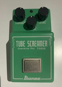 【極美品】Ibanez TUBE SCREAMER CULT Overdrive Pro TS-808 1980 #1 Cloning mod. V.2