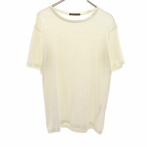 イッセイミヤケ 日本製 半袖 Tシャツ 2 ホワイト ISSEY MIYAKE メンズ 240325