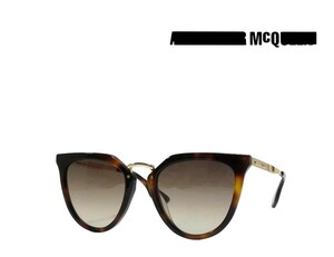 【McQueen】アレキサンダー マックイーン　サングラス　MQ0086S　002　ハバナ　国内正規品