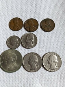 硬貨　外貨　コイン　8枚　即決価格